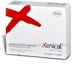 Xenical 120mg 84 Capsules/Pack