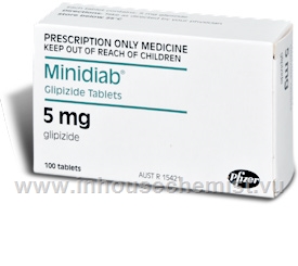 Minidiab 5mg 100 Tablets/Pack