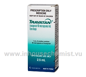 Travatan 0.004% 2.5ml Eye Drops