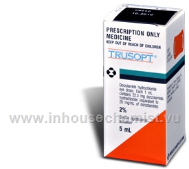 Trusopt 2% Eye Drops 5ml/Pack