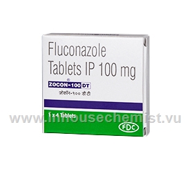 Zocon 100mg 4 Tablets/Strip