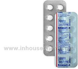 Emeset-4 4mg (Ondansetron) 10 Tablets/Strip