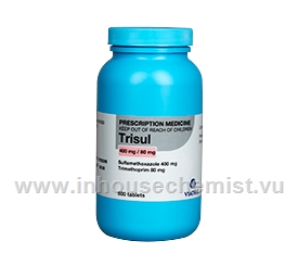 Trisul (Co-trimoxazole) 400/80mg 500 Tablets/Pack