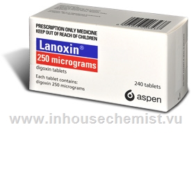 Lanoxin 250mcg 240 Tablets/Pack