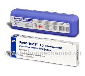Caverject 20mcg 1 injection/pack