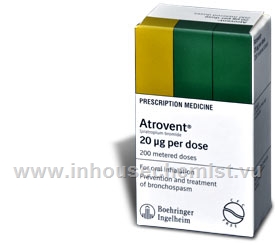 Atrovent 20mcg Inhaler