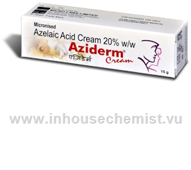 Aziderm Cream 20% (Azelaic Acid) 15g/Tube