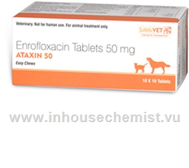 Ataxin (Enrofloxacin 50mg) 100 Tablets/Pack
