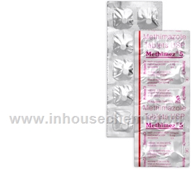 Methimez (Methimazole 5mg) 10 Tablets/Strip