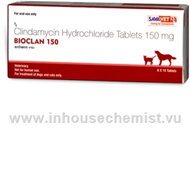 Bioclan (Clindamycin 150mg) 60 Chewable Tablets/Pack