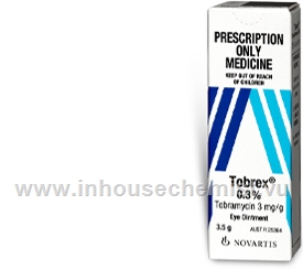 Tobrex (Tobramycin 0.3%) Eye Ointment 3.5g/Tube