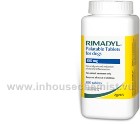 Rimadyl Palatable (Carprofen 100mg) 100 Tablets/Pack