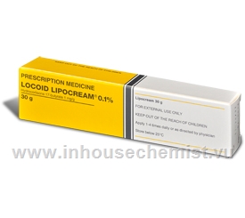 Locoid Lipocream 0.1% 30g/Tube