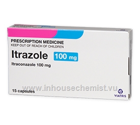 Itrazole 100mg 15 Capsules/Pack