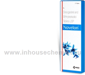Novelon (Desogestrel and Ethinylestradiol) 21 Tablets/Pack