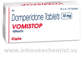 Vomistop (Domperidone 10mg) 500 Tablets/Pack