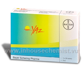 Yaz 3x28 Tablets/Pack