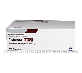 Alphamox (Amoxicillin 500mg) 500 Capsules/Pack