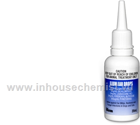 Ilium (Dichlorophen/Lignocaine/Piperonyl/Pyrethrin 5mg/ml/5mg/ml/5mg/ml/0.5mg/ml) Ear Drops 20ml