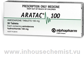 Aratac (Amiodarone 100mg) 30 Tablets/Pack