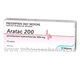 Aratac (Amiodarone 200mg) 30 Tablets/Pack