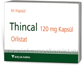 Thincal (Orlistat 120mg) 84 Capsules/Pack (Sourced from Turkey)