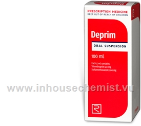 Deprim (Sulfamethoxazole/Trimethoprim 240mg/5ml) Oral Suspension 100ml/Bottle