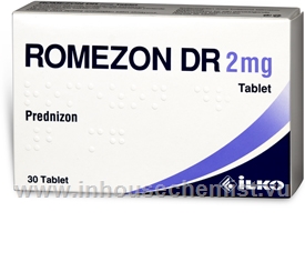 Romezon DR (Prednisone 2mg) 30 Tablets/Pack (Turkish)