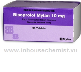 Bisoprolol Mylan (Bisoprolol 10mg) 90 Tablets/Pack