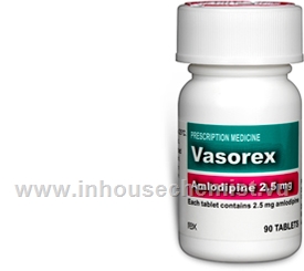 Vasorex (Amlodipine besylate 2.5mg) 90 Tablets/Pack