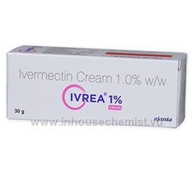 Ivrea 1 (Ivermectin 1%) Cream 30g Tube