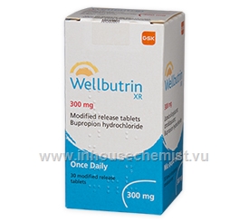 Wellbutrin XL (Bupropion 300mg) 30 Tablets/Pack