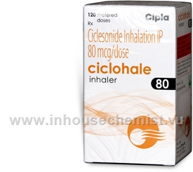Ciclohale (Ciclesonide 80mcg) 120 MD Inhaler