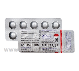 Iverjohn-6 (Ivermectin 6mg) 10 Tablets/Strip