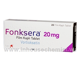 Fonksera (Vortioxetine 20mg) 28 Tablets/Pack