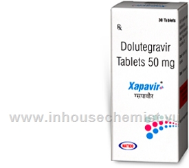 Xapavir (Dolutegravir 50mg) 30 Tablets/Pack