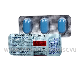 Valcivir-1000 (Valaciclovir 1000mg) 3 Tablets/Strip