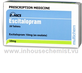 Ethics Escitalopram (Escitalopram 10mg) 28 Tablets/Pack