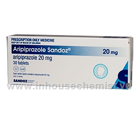 Aripiprazole 20mg 30 Tablets/Pack